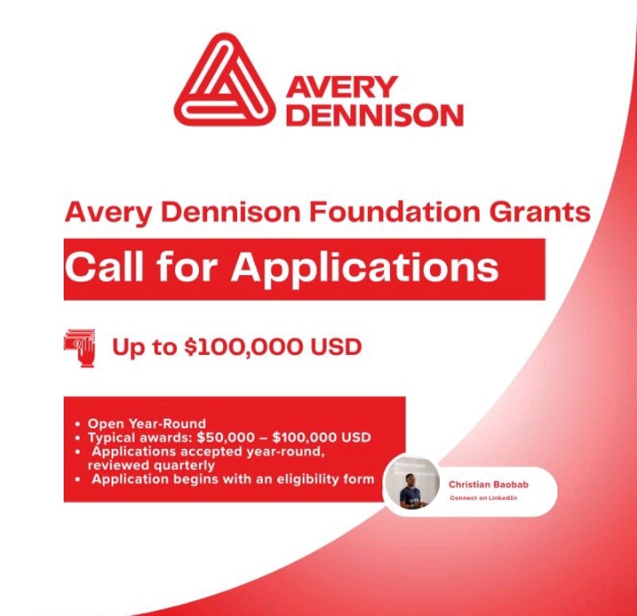 IMG 20250828 125731 Grant Alert: Apply for Avery Dennison Foundation Grants 2025 ($50,000 – $100,000 USD).