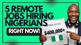 5 remote jobs hiring nigerians