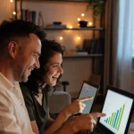 renter reviewing rent and utility bills to find ways to cut monthly housing costs in half in 2026