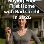 Buying Your First Home with Bad Credit or Low Savings in 2026: What Actually Works Now (USA & Canada) - Affordable Housing 2026