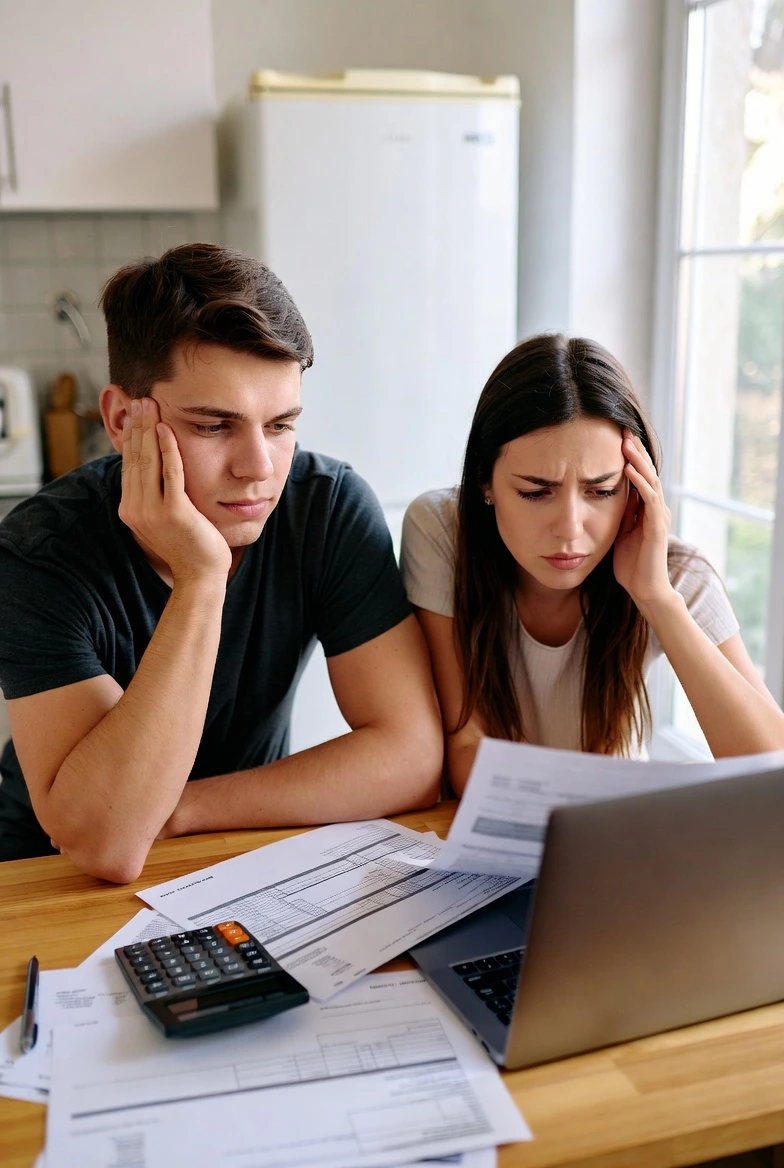 couple calculating total housing cost savings from combined rent and utility reduction strategies 2026